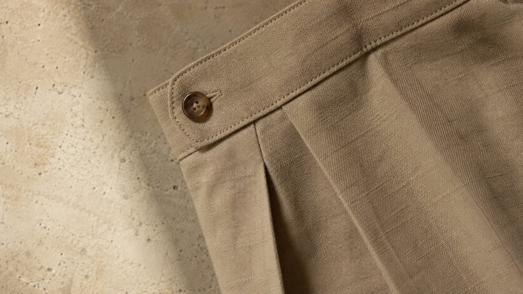Pleated tailored trouser, alternate view